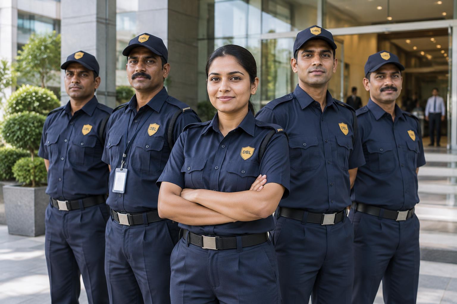 Security Personnel team at work